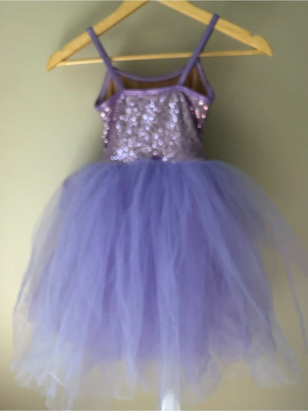 A WISH COME TRUE Lilac Sequin Tulle Dance Costume Dress Ballet - Size 2-3